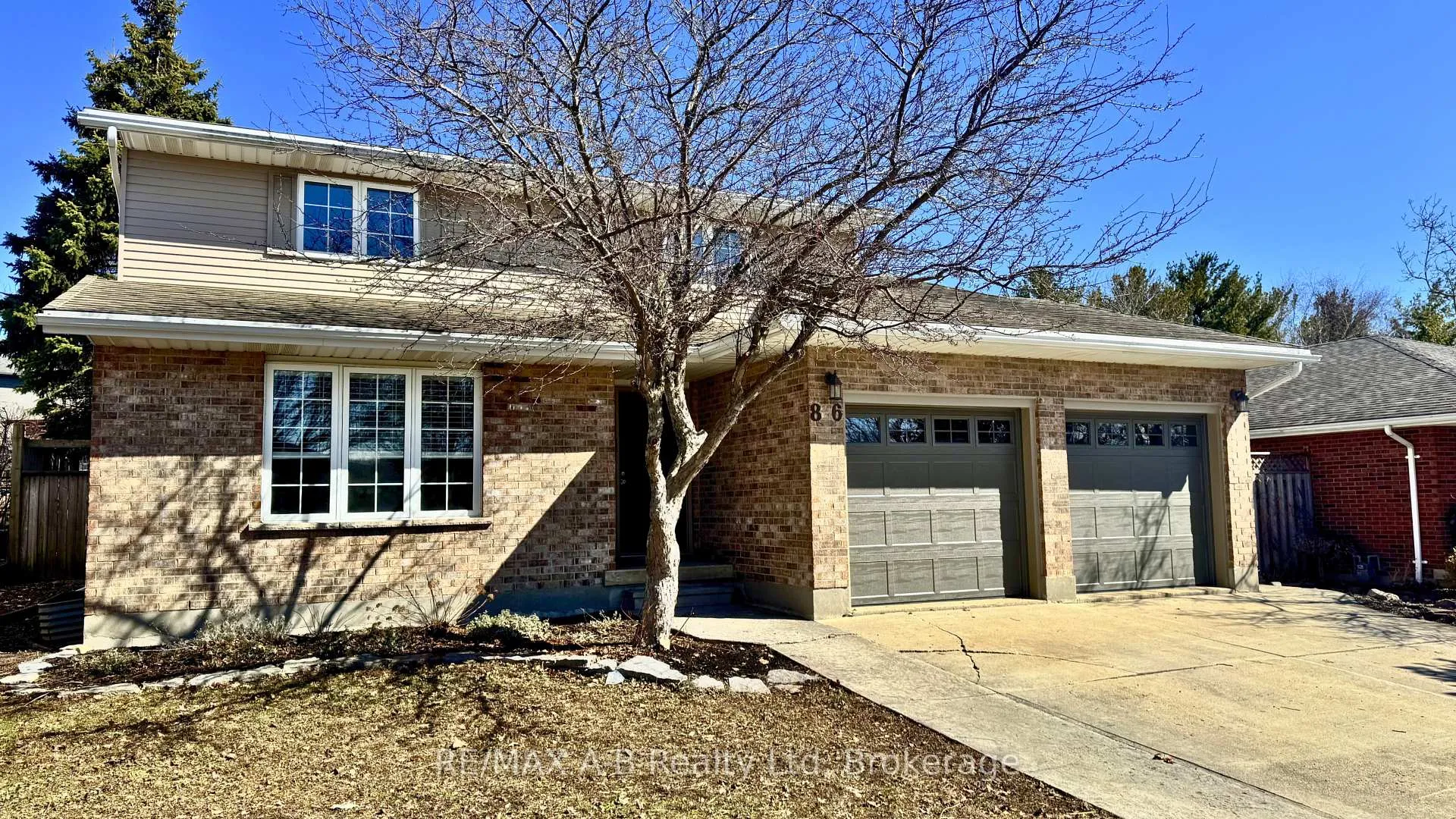 Front of 86 Freeland Drive