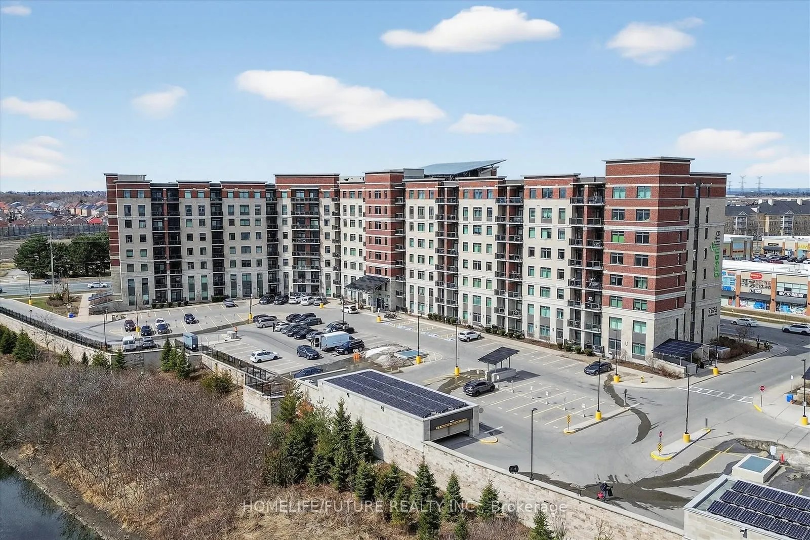 Front of Unit 125, 7325 Markham Road