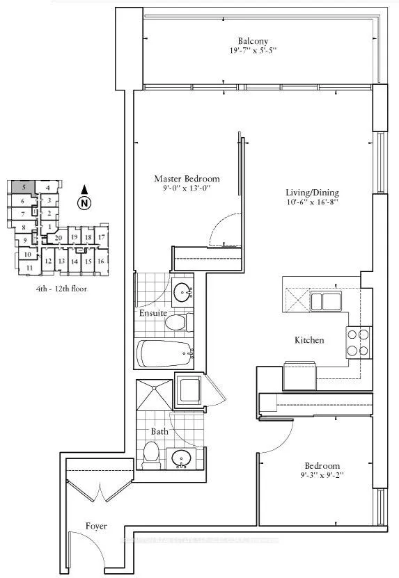 Photo 3 of Unit 505, 438 King Street W, Toronto, Waterfront Communities — HOMEH