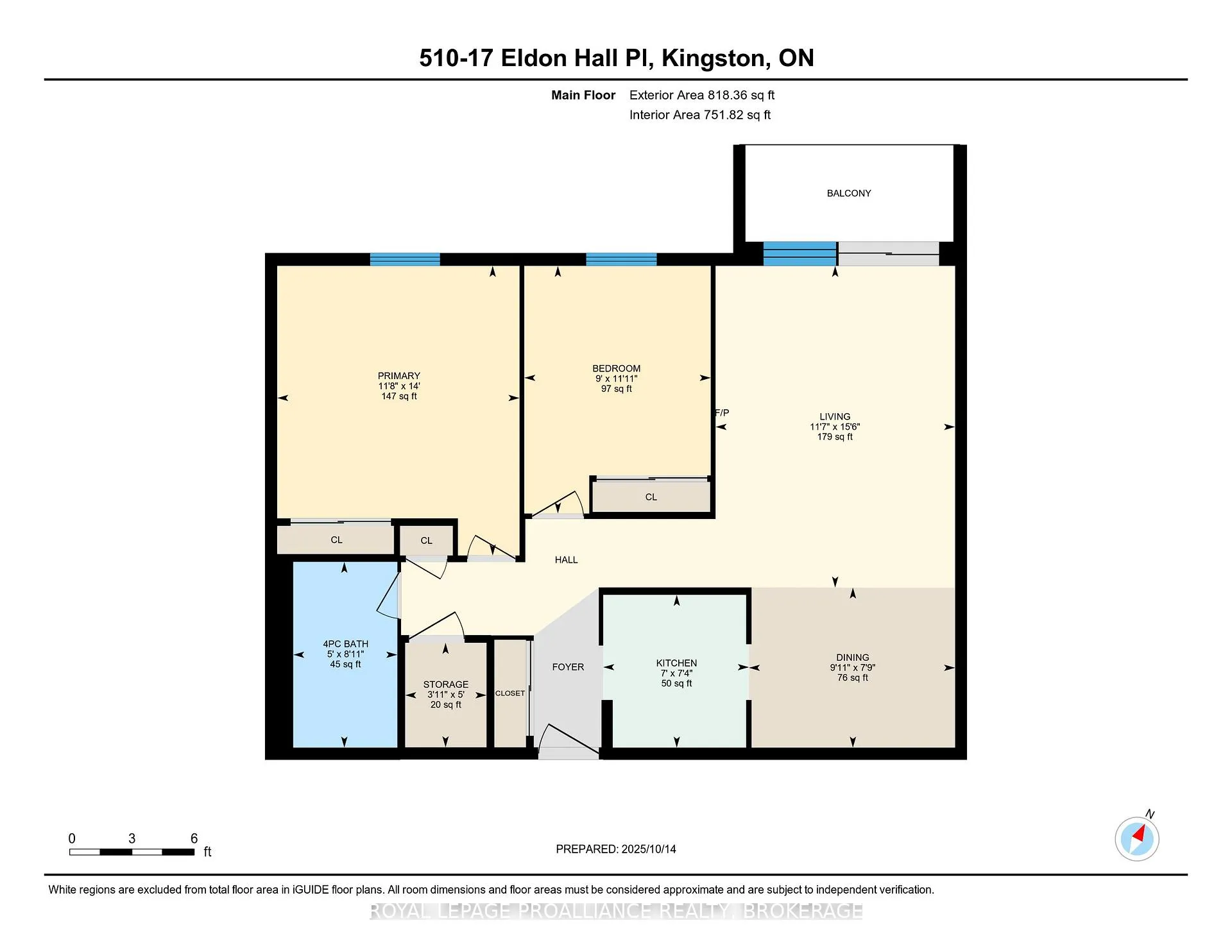 Photo 23 of Unit 510, 17 Eldon Hall Place, Kingston, Central City West — HOMEH