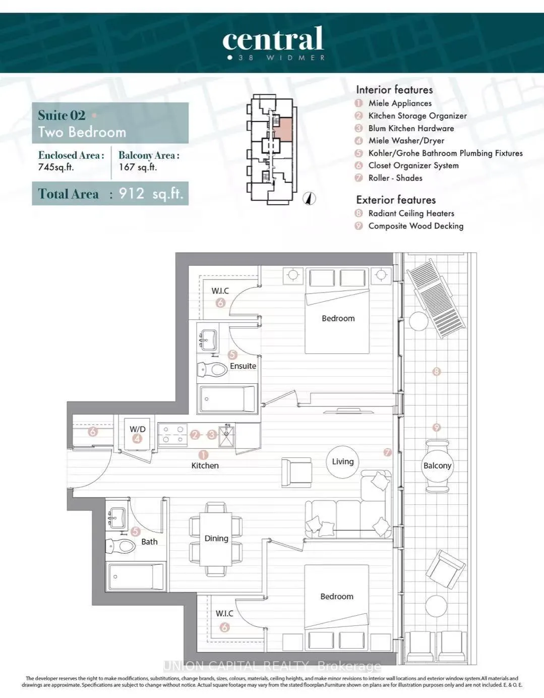 Photo 31 of Unit 4502, 38 Widmer Street, Toronto, Waterfront Communities — HOMEH