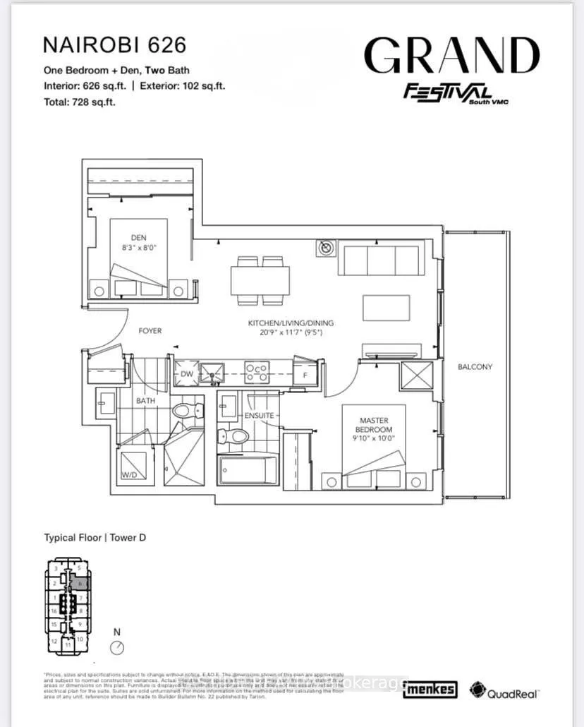 Photo 1 of Unit 1506, 28 Interchange Way, Vaughan, Vaughan Corporate Centre — HOMEH