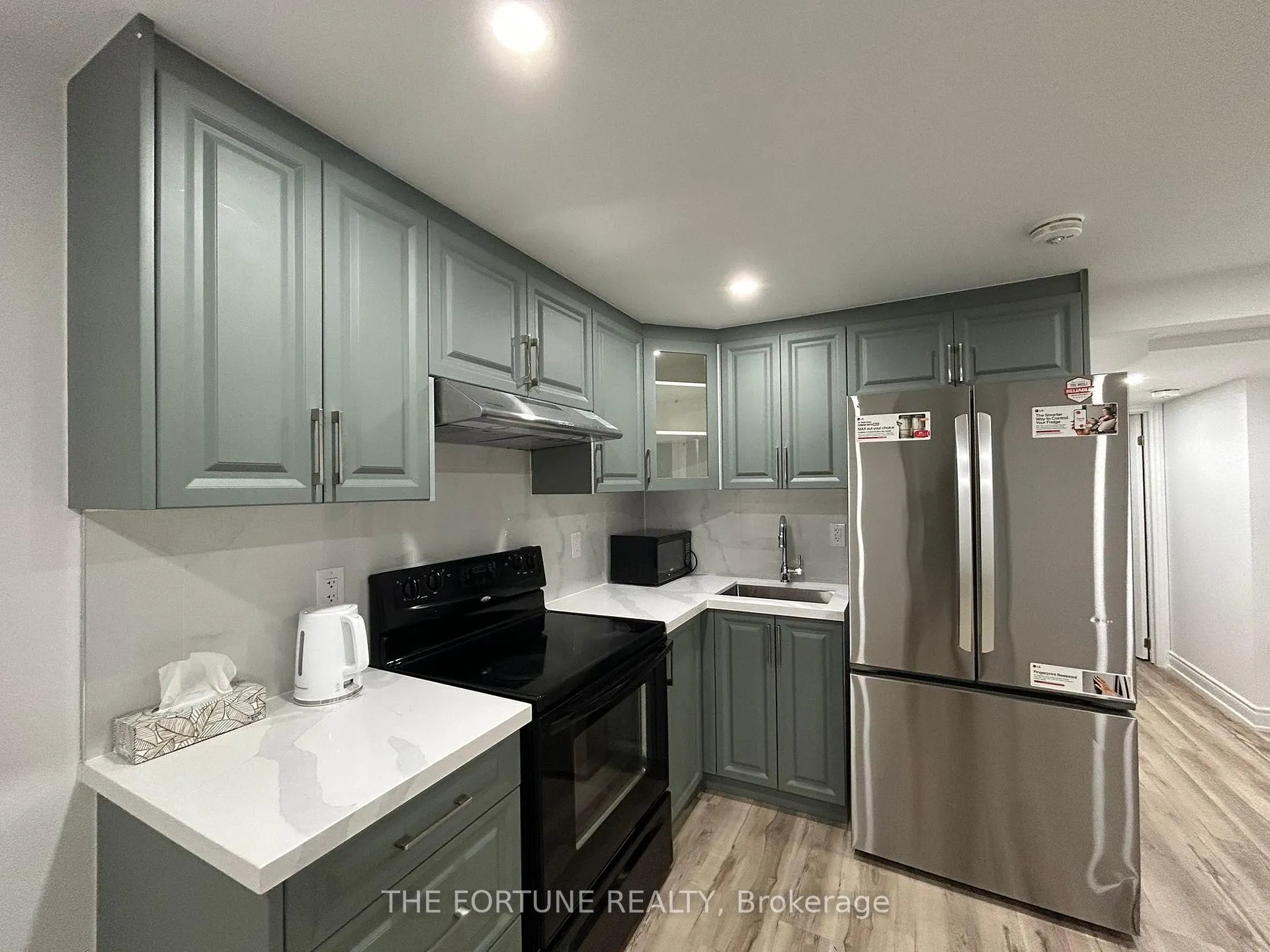 Front of Unit Basement, 23 Bleasdale Avenue