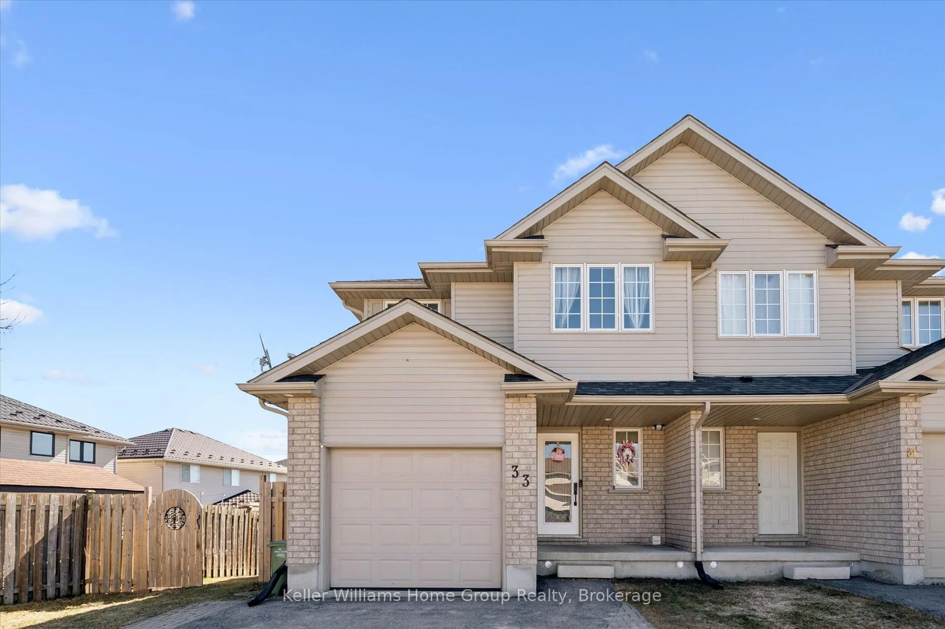 Photo 1 of 33 Sandcreek Lane, Guelph, Grange Road — HOMEH