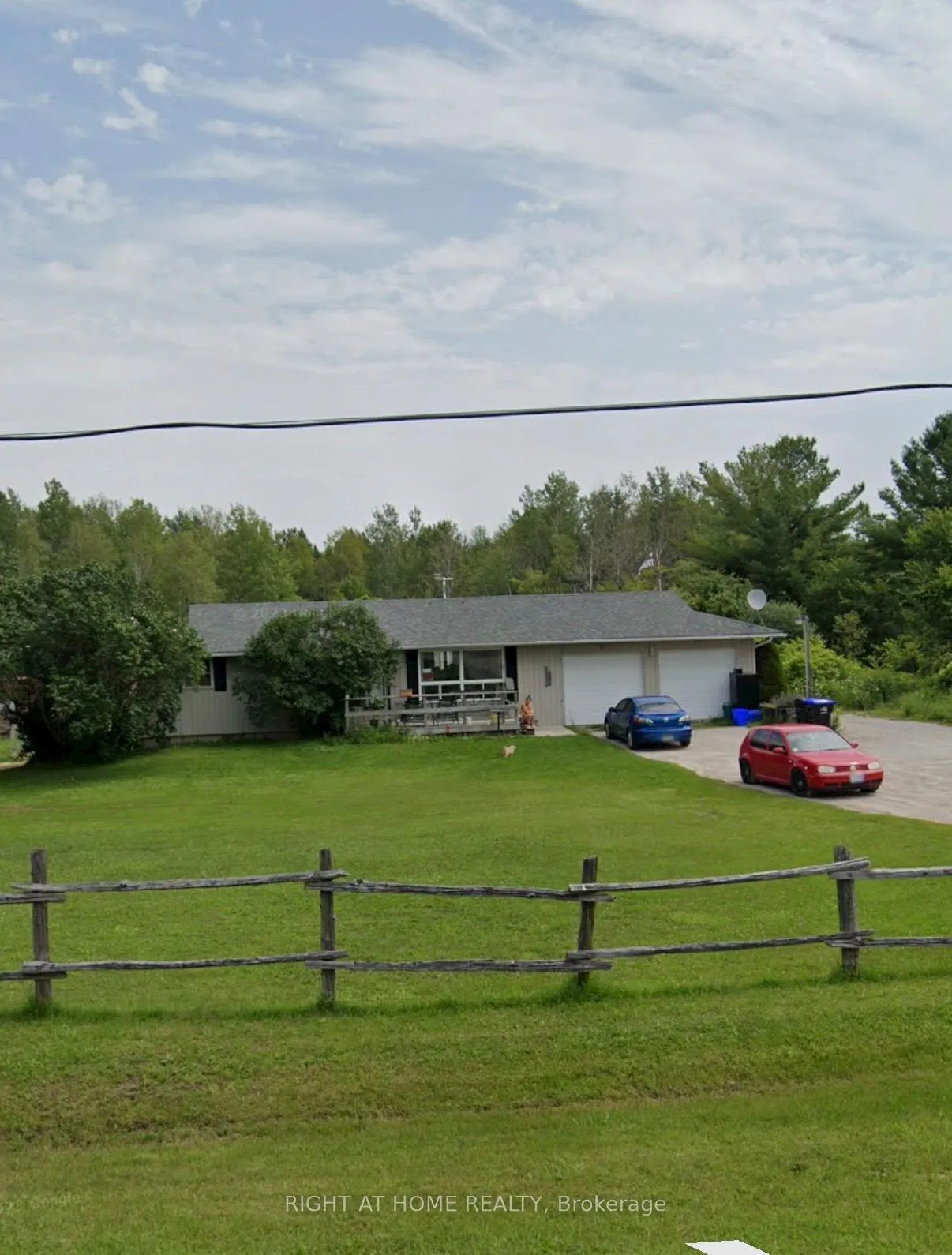 Front of 1013 Penetanguishene Road