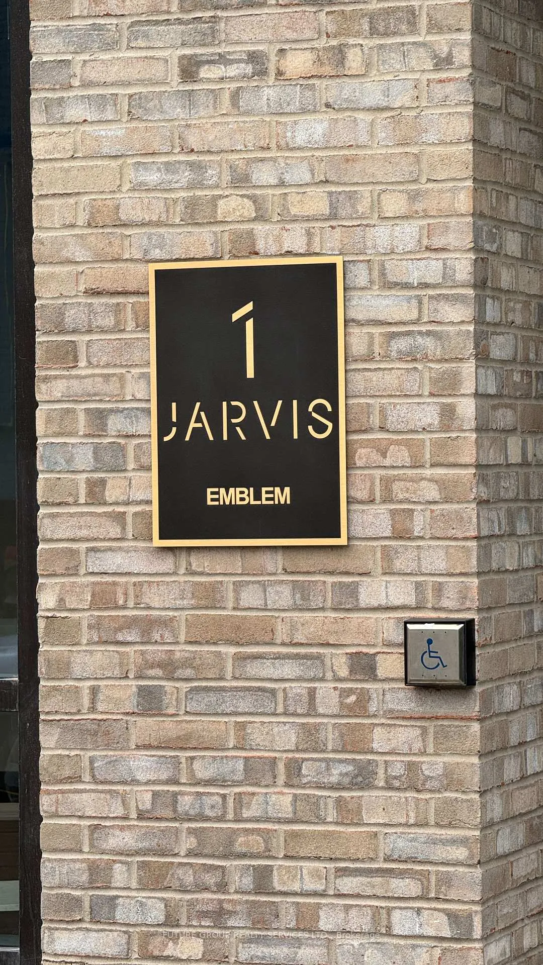 Front of Unit 1208, 1 Jarvis Street