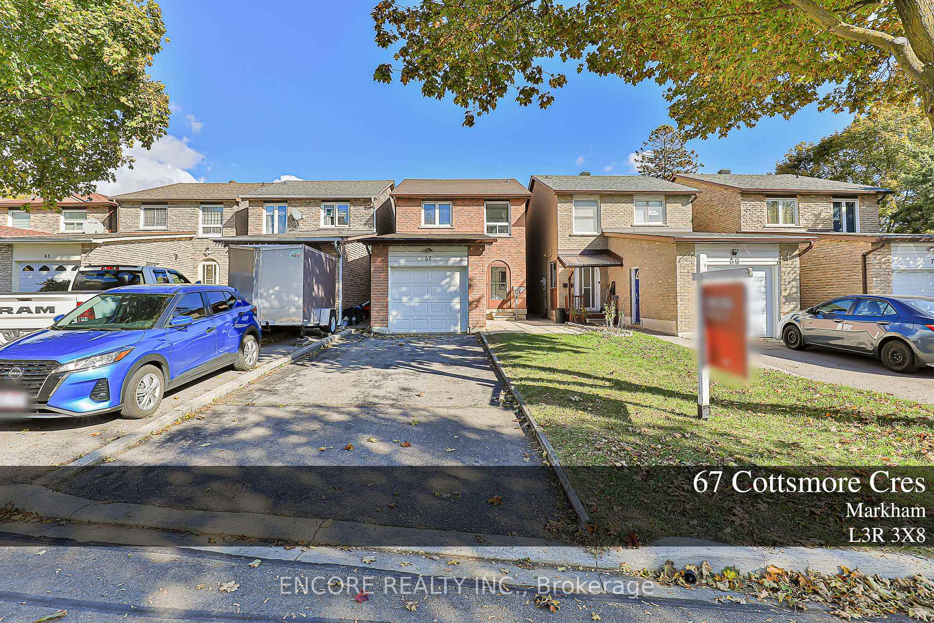 Photo 1 of 67 Cottsmore Crescent, Markham, Milliken Mills West — HOMEH