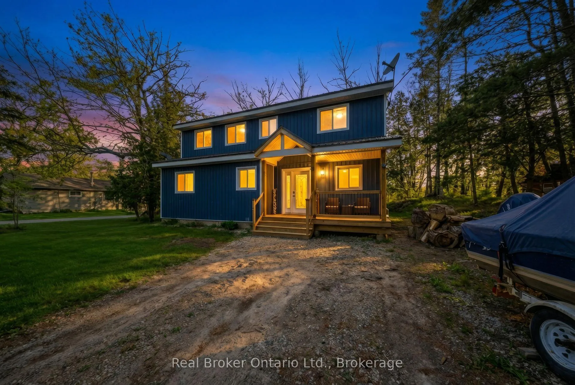 Front of 135 Camp Lane