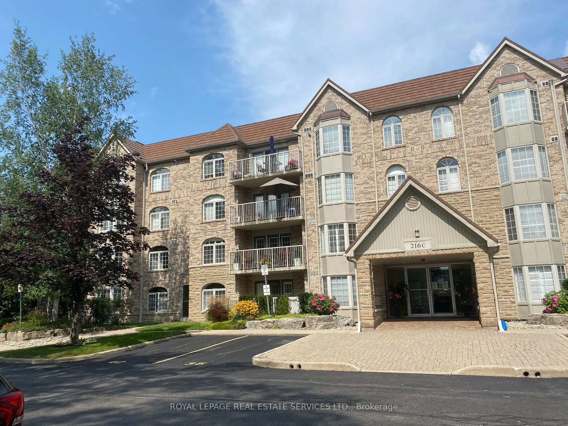 Front of Unit 402, 216 Plains Road W