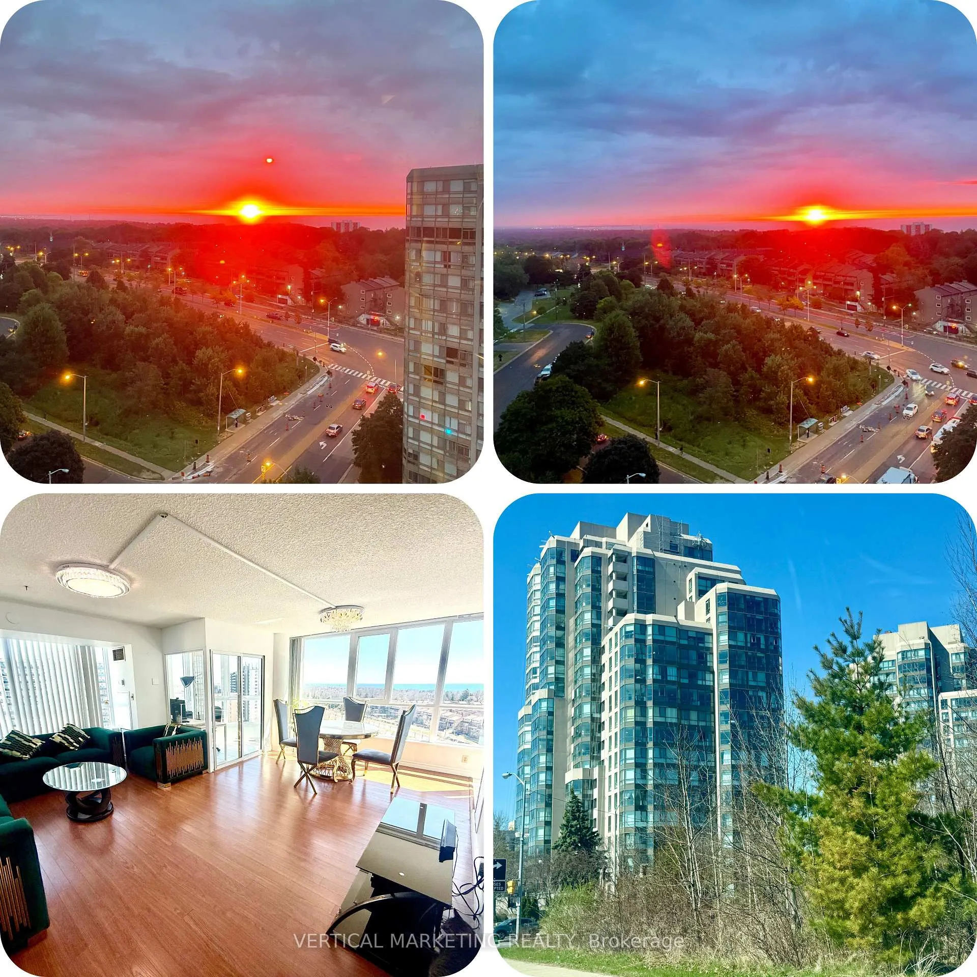 Front of Unit 1408, 3231 Eglinton Avenue E