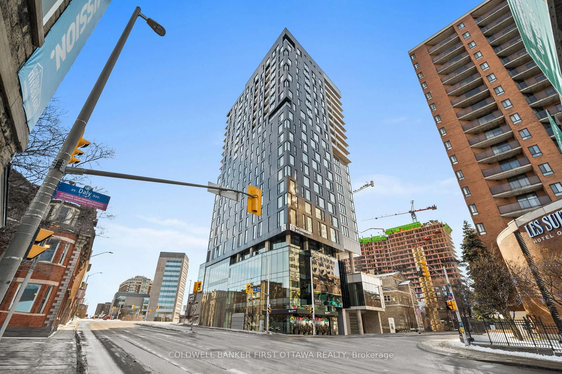 Front of Unit 1605, 20 Daly Street