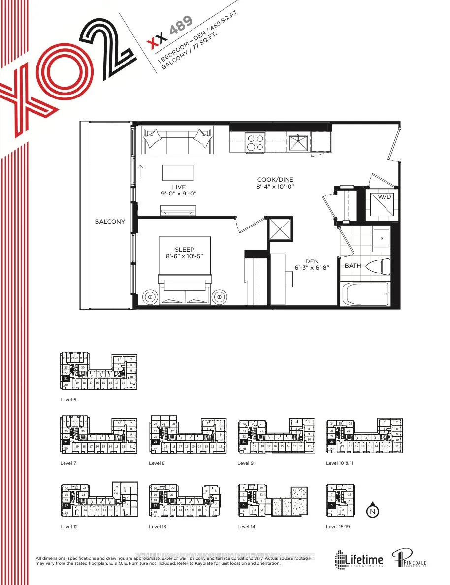 Photo 3 of Unit 721, 285 Dufferin Street, Toronto, South Parkdale — HOMEH