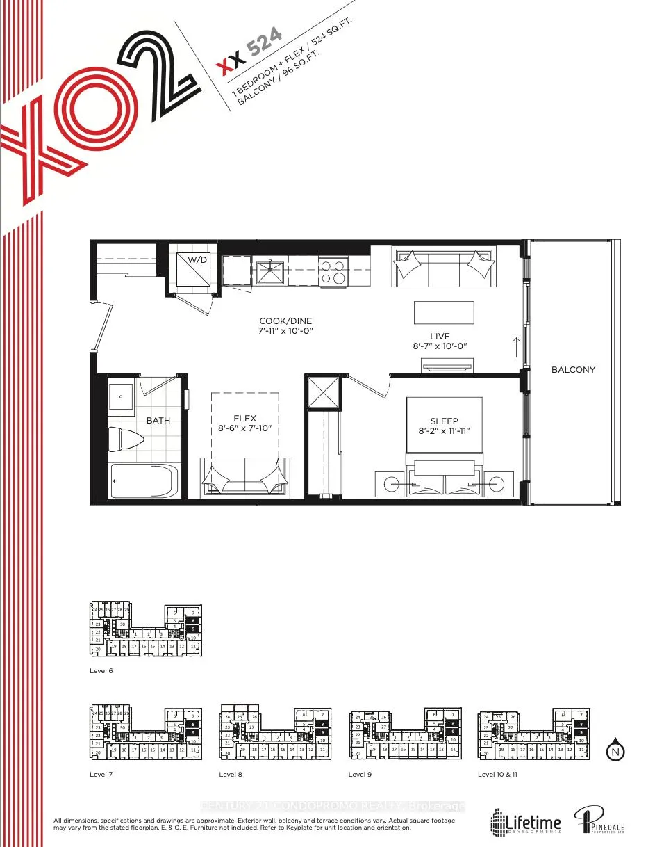 Photo 3 of Unit 709, 285 Dufferin Street, Toronto, South Parkdale — HOMEH