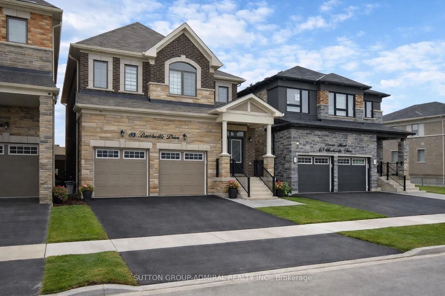 Front of 65 Barkerville Drive
