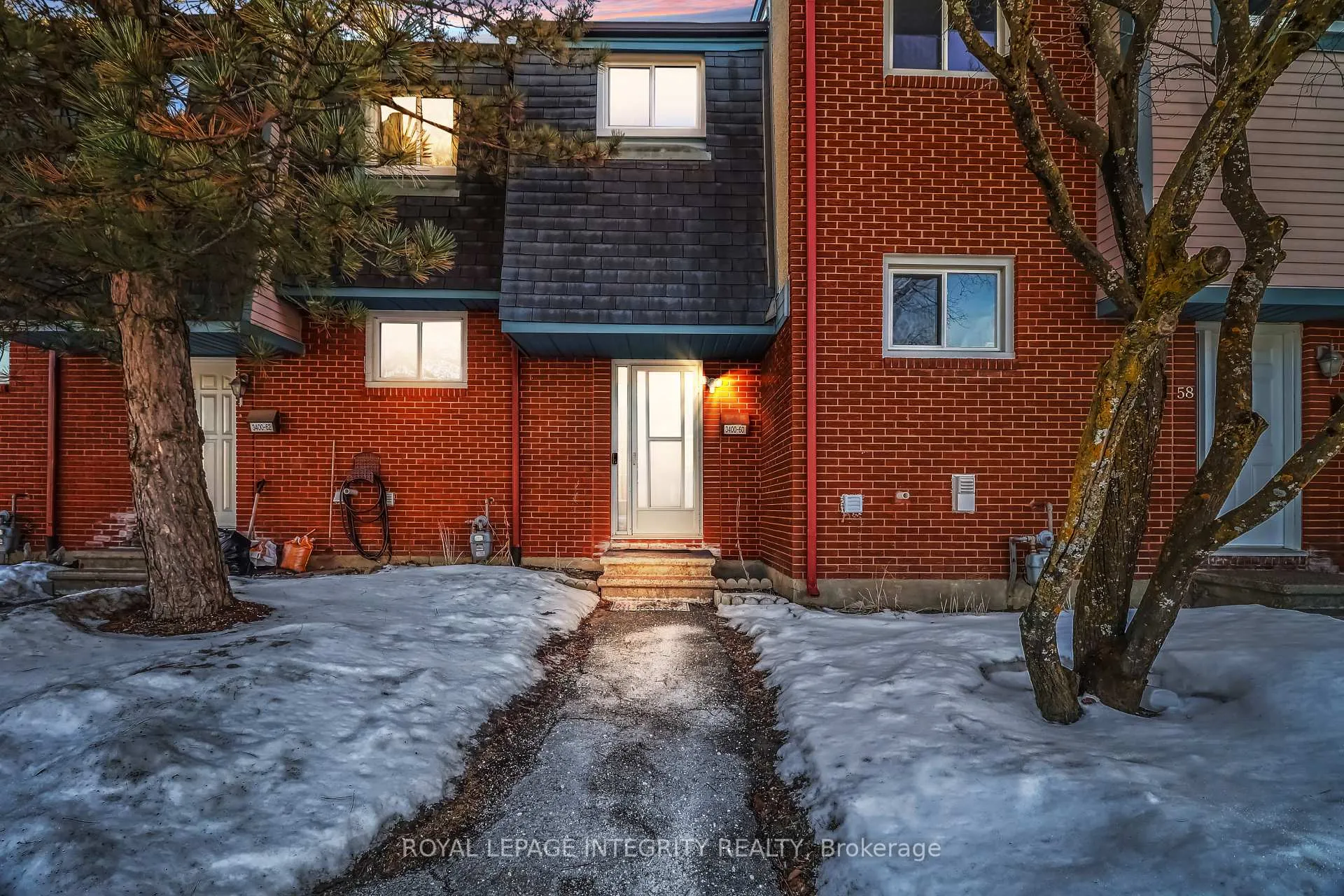 Front of Unit 60, 3400 Paul Anka Drive