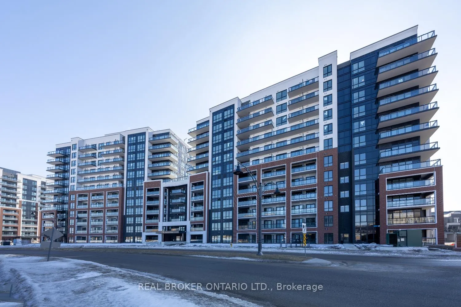 Front of Unit 523, 51 Clarington Boulevard