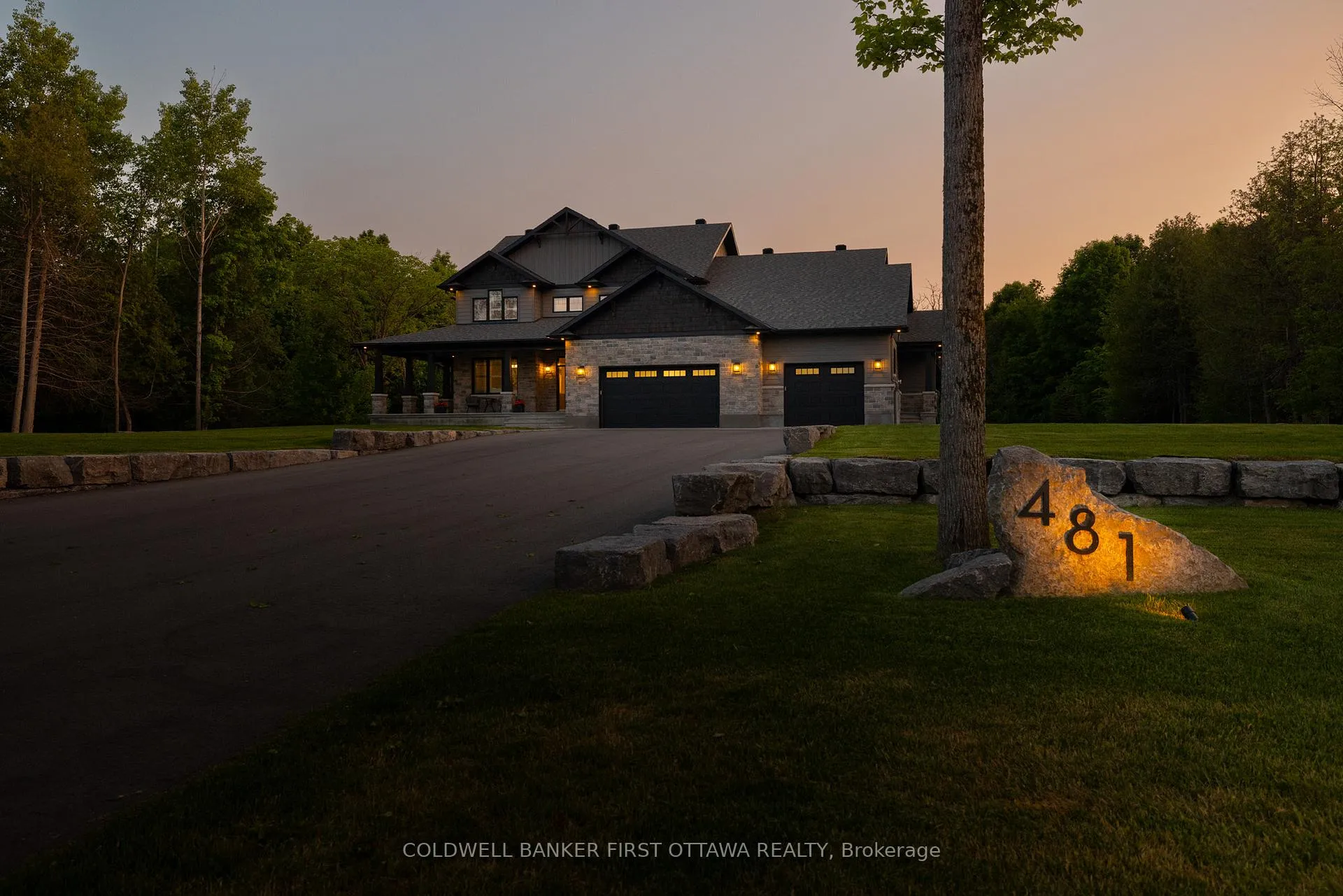 Photo 1 of 481 Sangeet Place, Ottawa, Goulbourn Twp From Franktown Rd/South To Rideau — HOMEH