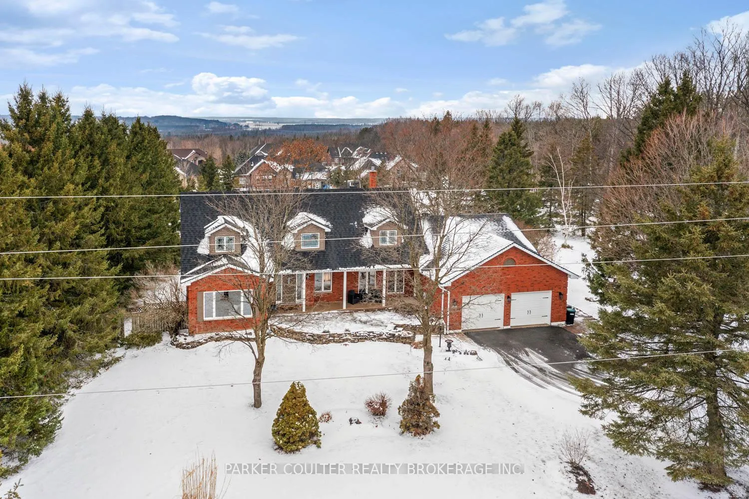 Front of 2038 Snow Valley Road