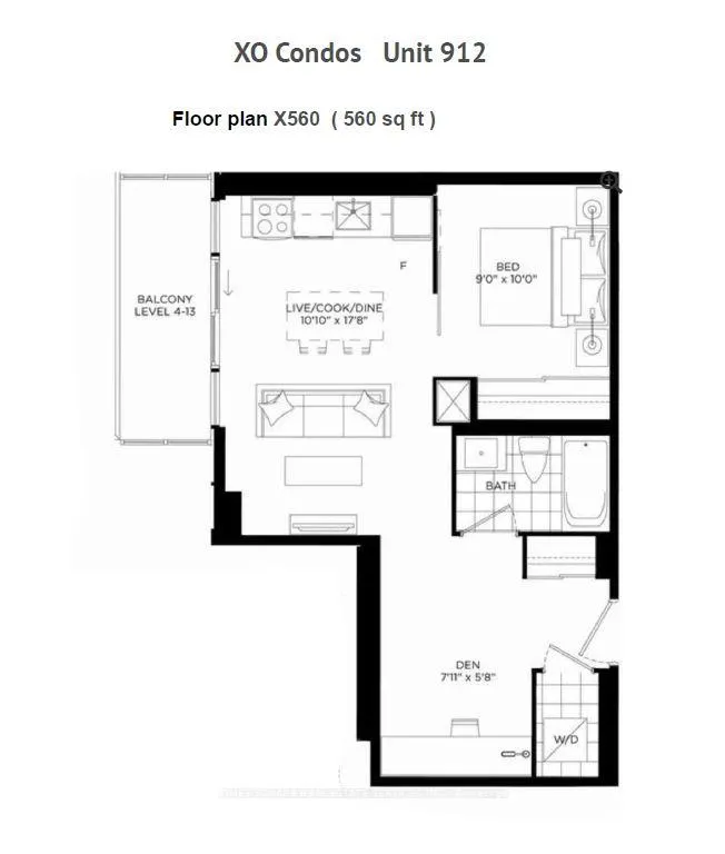 Photo 27 of Unit 912, 270 Dufferin Street, Toronto, South Parkdale — HOMEH