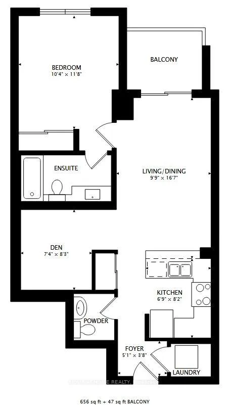 Front of Unit 1401, 1070 Sheppard Avenue W