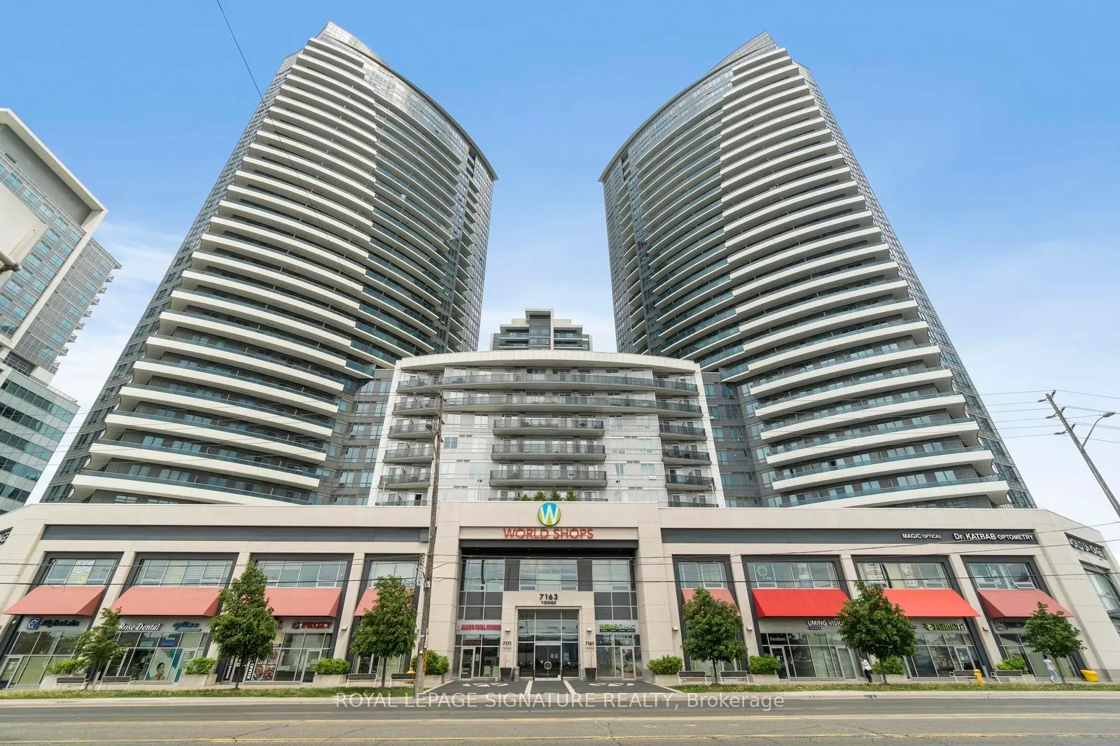 Front of Unit 2108, 7171 Yonge Street