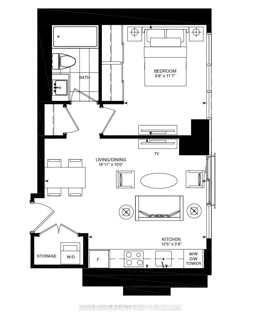 Photo 13 of Unit 625, 115 Blue Jays Way, Toronto, Waterfront Communities — HOMEH