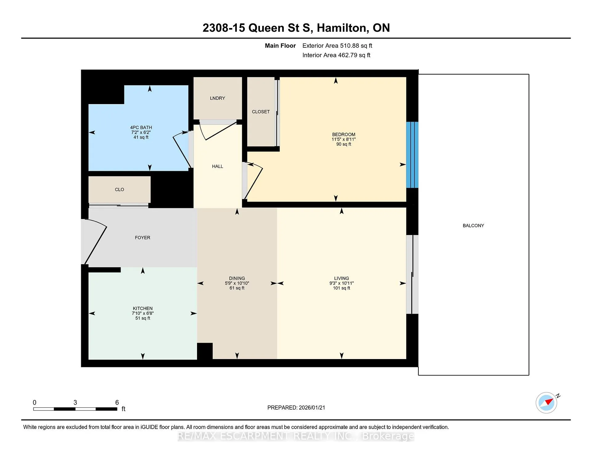 Photo 29 of Unit 2308, 15 Queen Street, Hamilton, Central — HOMEH