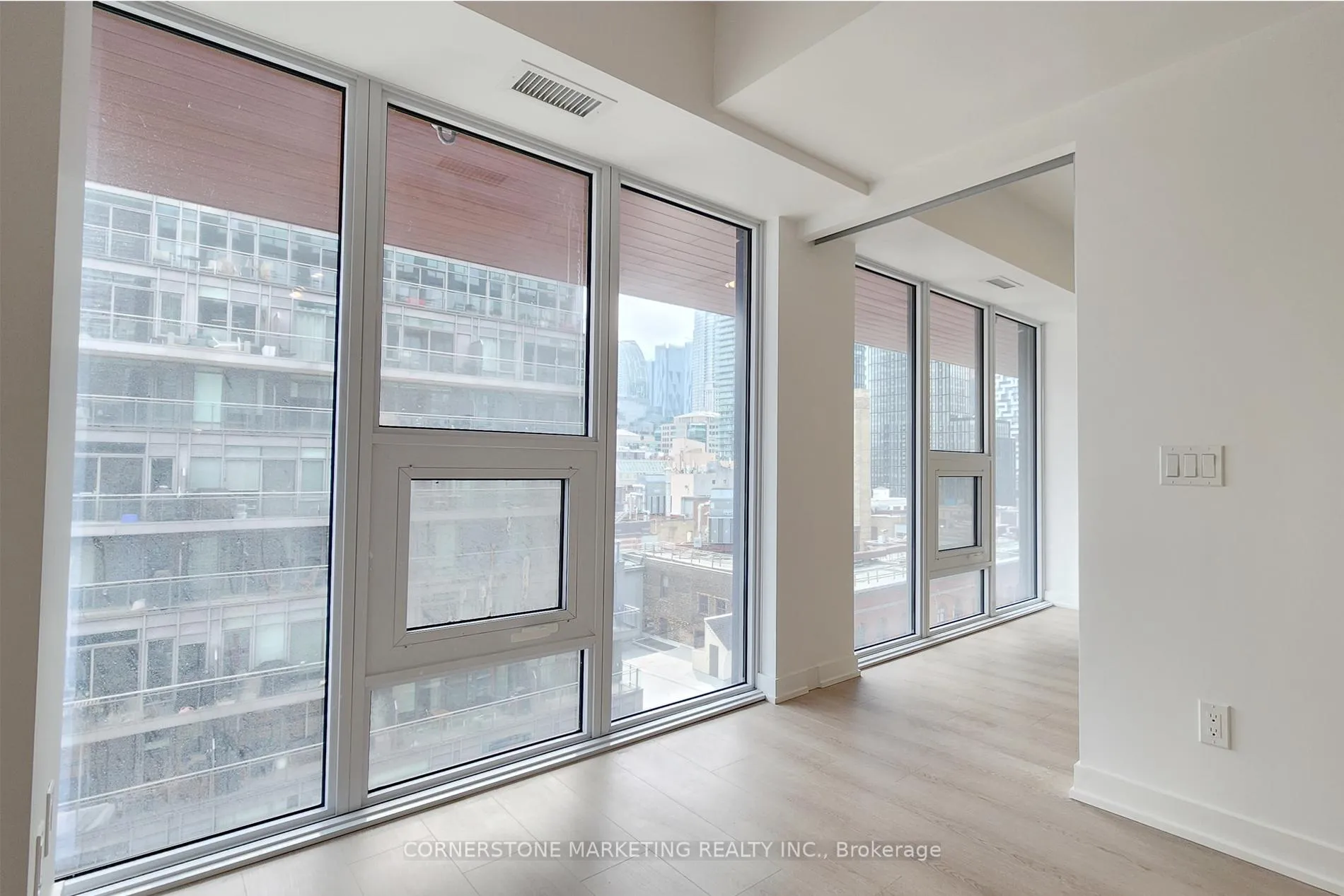 Front of Unit 1005, 100 Queen Street E