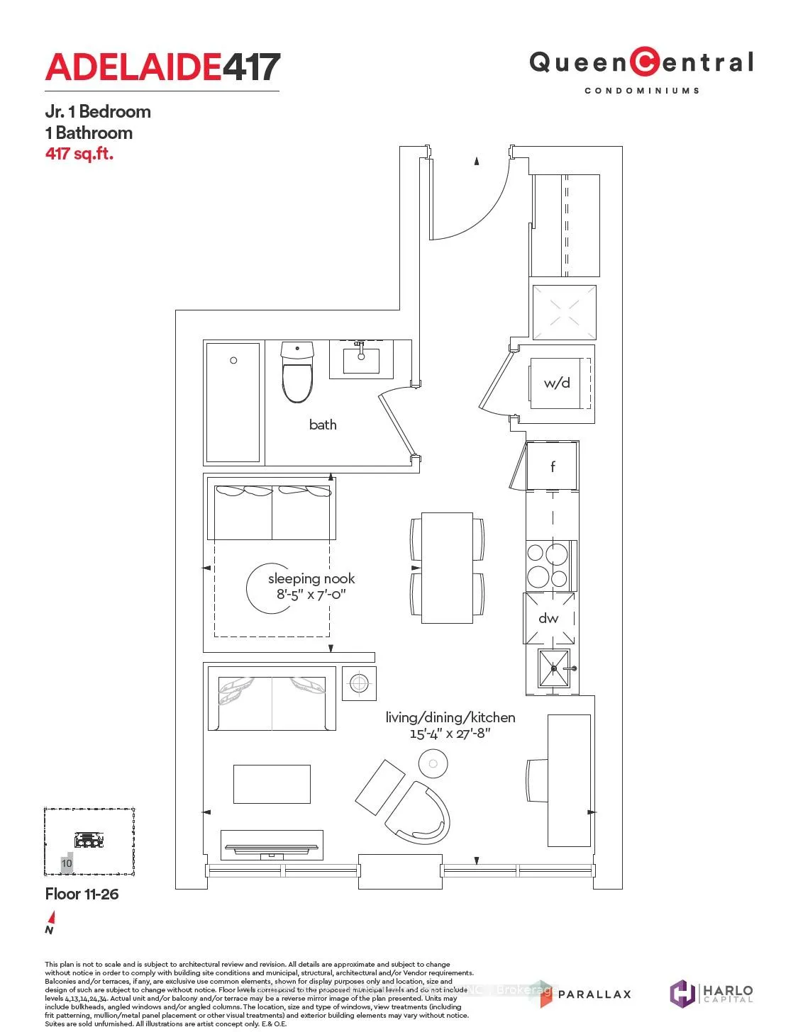 Photo 9 of Unit 1710, 100 Queen Street E, Toronto, Church-Yonge Corridor — HOMEH