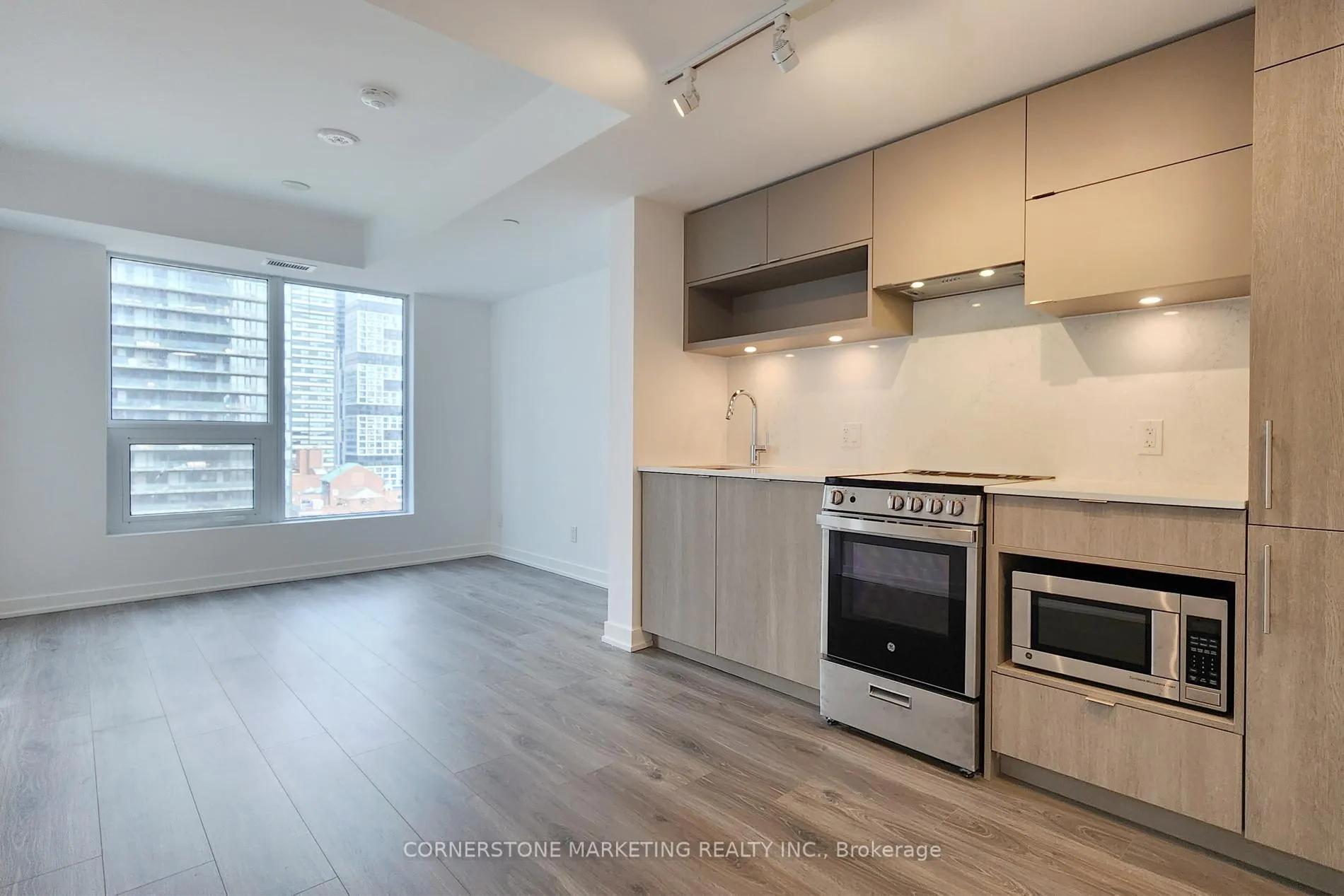 Front of Unit 1815, 100 Queen Street E