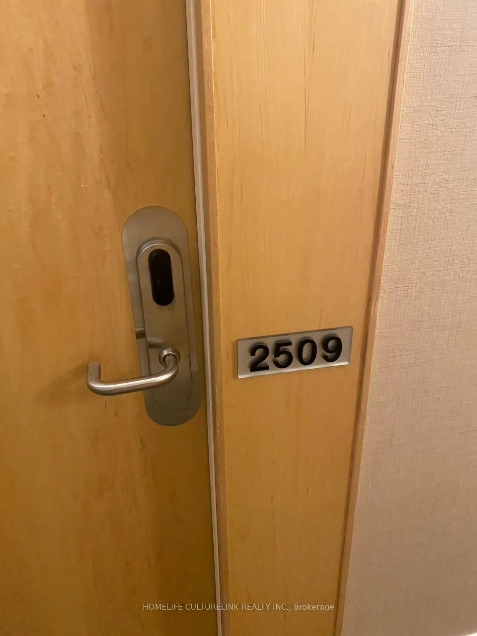 Front of Unit 2509, 55 Bremner Boulevard