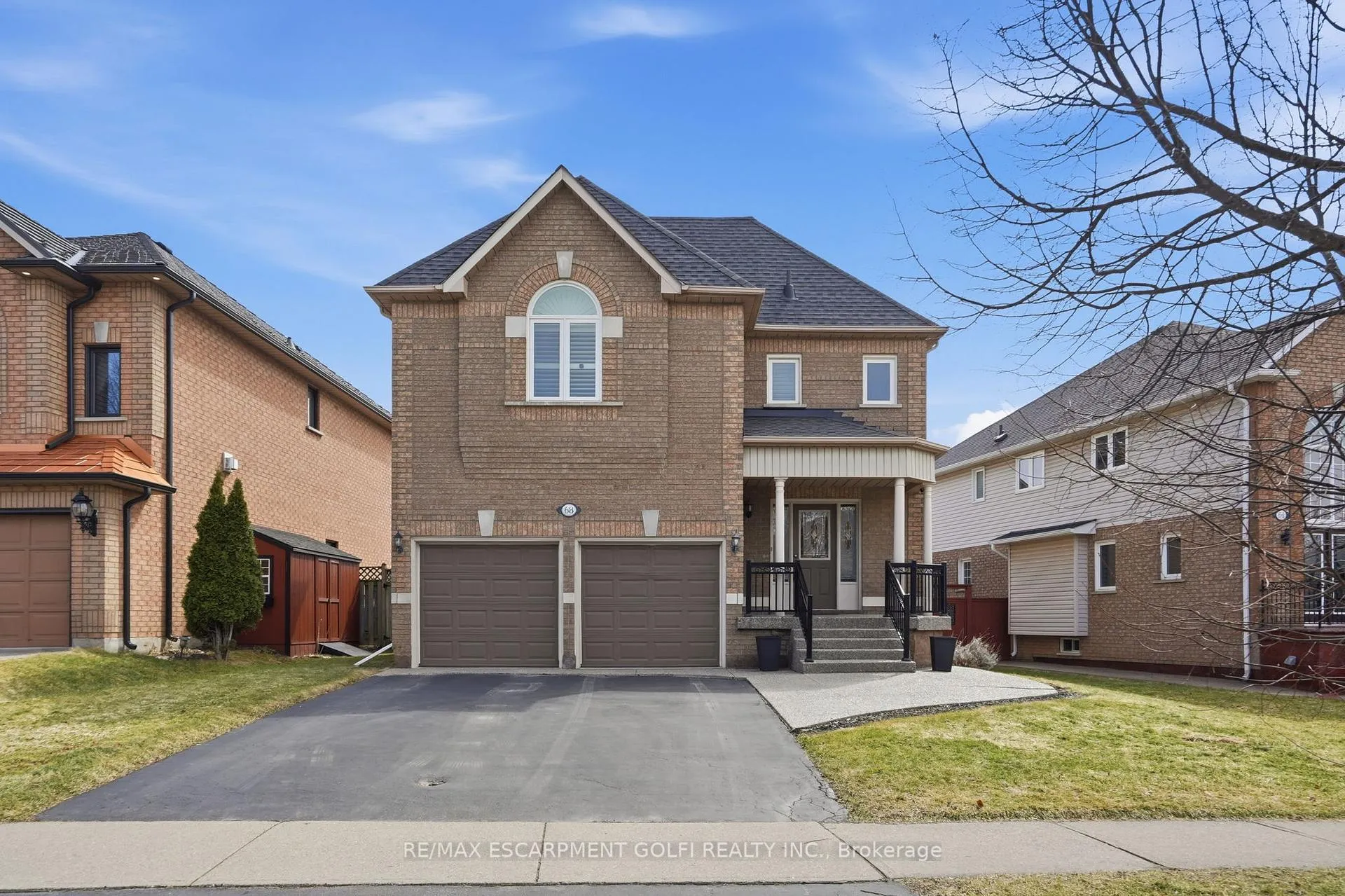 Front of 68 Rockhaven Lane