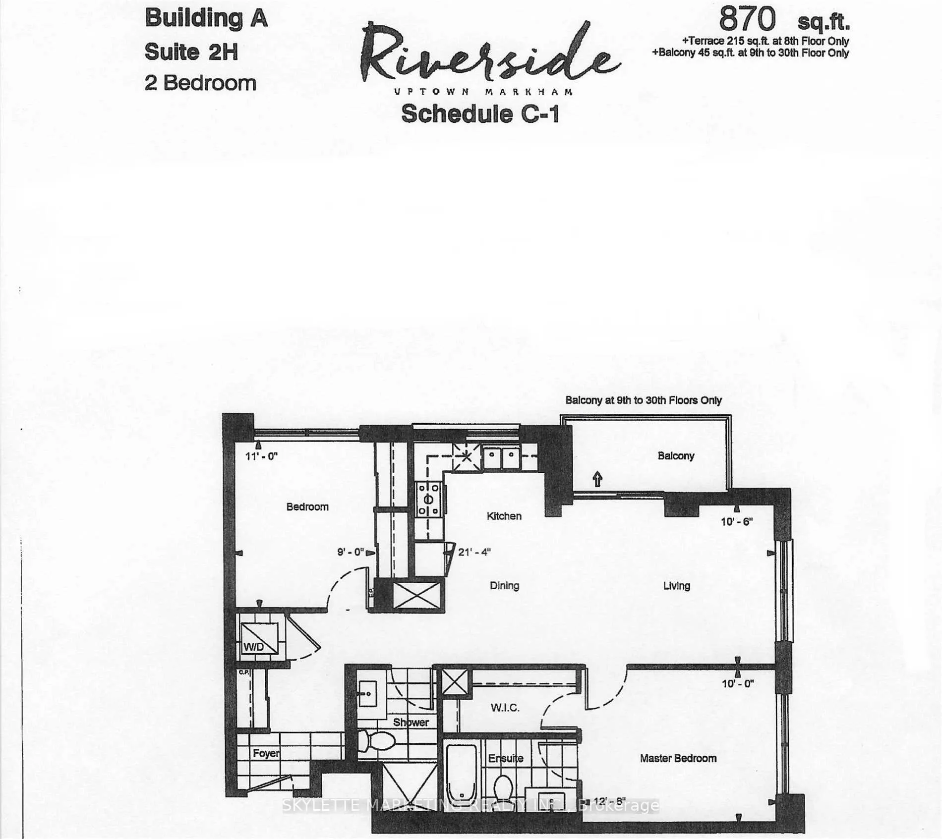 Photo 10 of Unit 902, 15 Water Walk Drive, Markham, Unionville — HOMEH