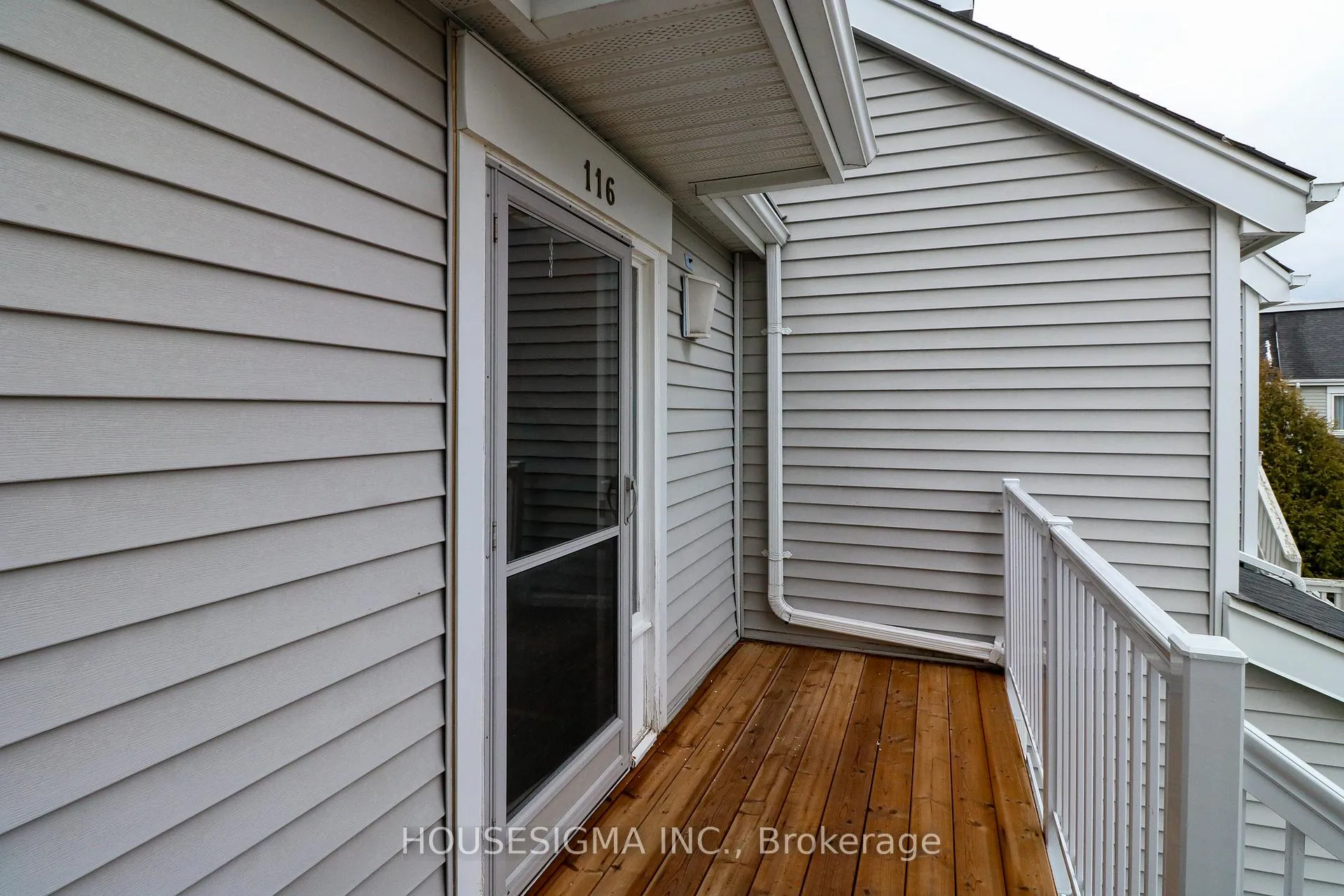 Front of Unit 116, 55 Trott Boulevard