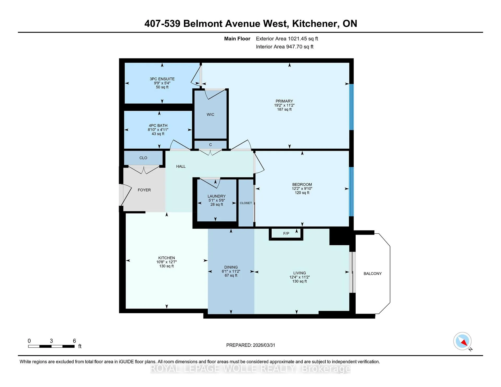 Photo 47 of Unit 407, 539 Belmont Avenue W, Kitchener — HOMEH