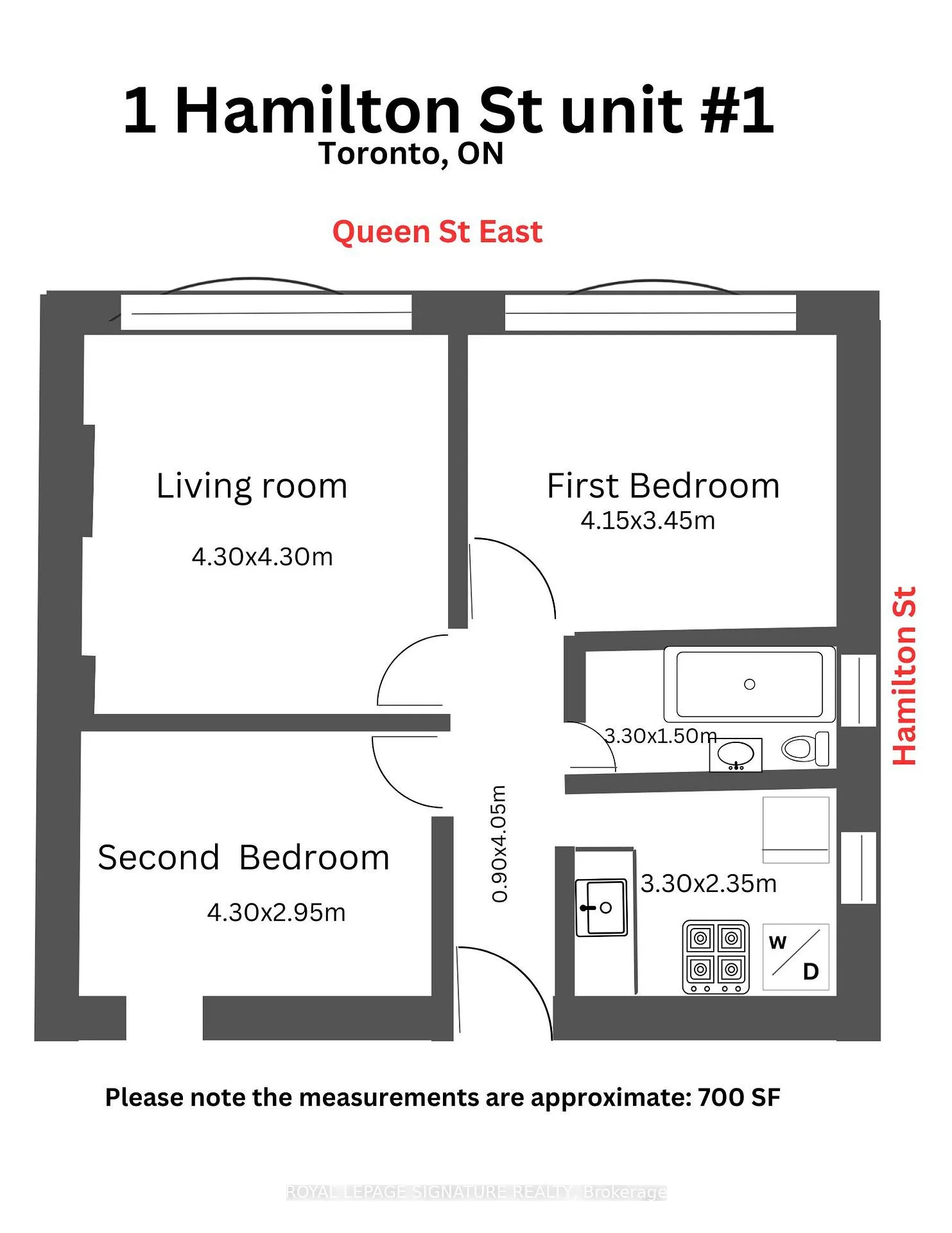 Photo 13 of Unit 1, 1 Hamilton Street, Toronto, South Riverdale — HOMEH