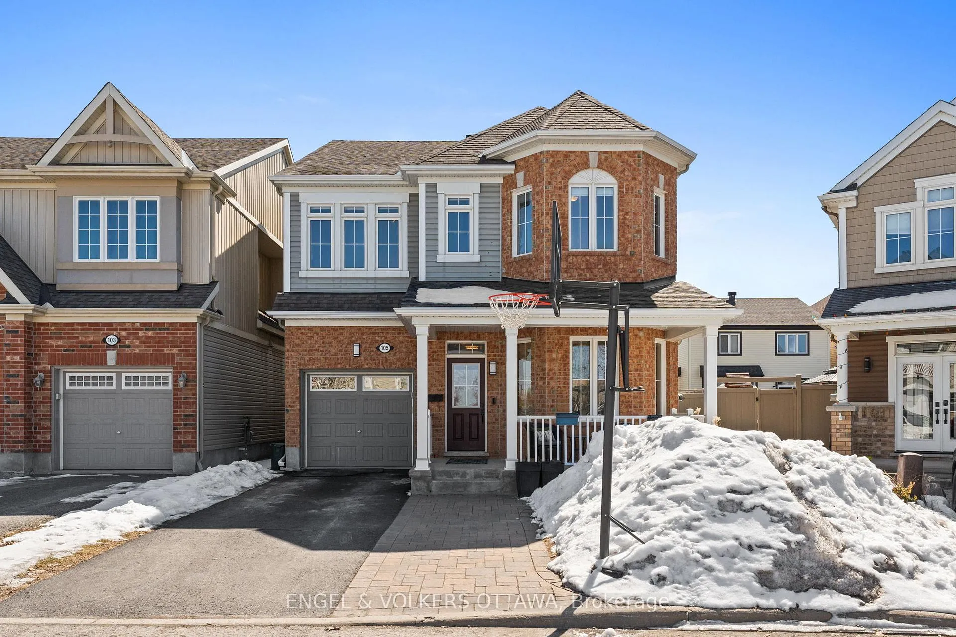 Photo 1 of 105 Pennant Avenue, Ottawa, Barrhaven - Half Moon Bay — HOMEH