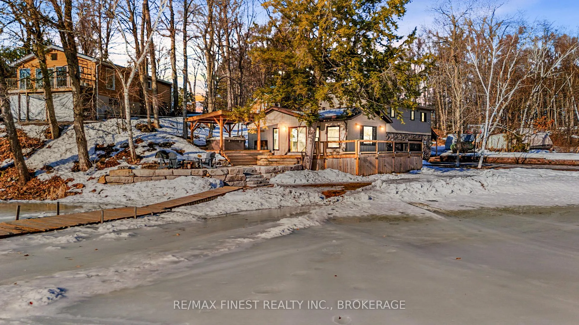 Front of 2159 Eel Bay Road