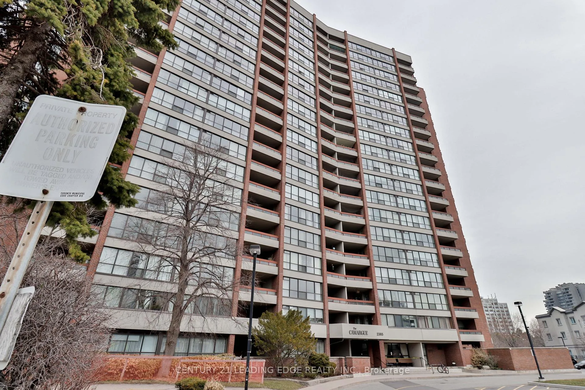 Front of Unit 1804, 2365 Kennedy Road