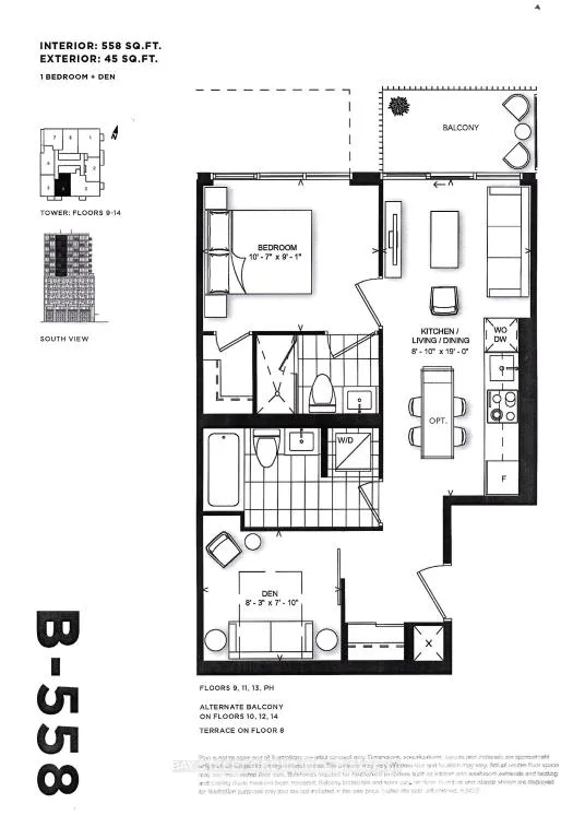 Photo 2 of Unit 1304, 2 Augusta Avenue, Toronto, Waterfront Communities — HOMEH