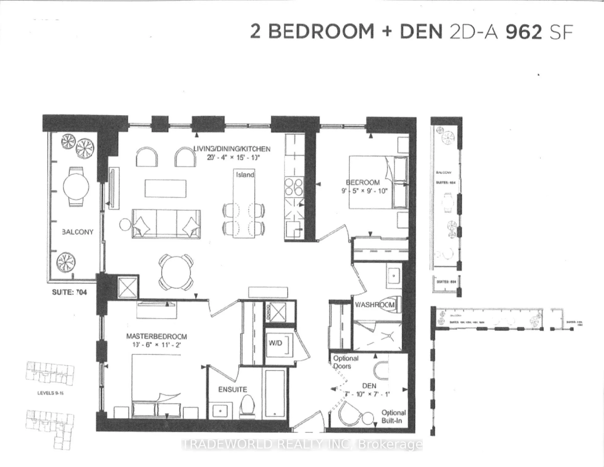 Photo 2 of Unit 1604, 292 Verdale Crossing, Markham, Unionville — HOMEH