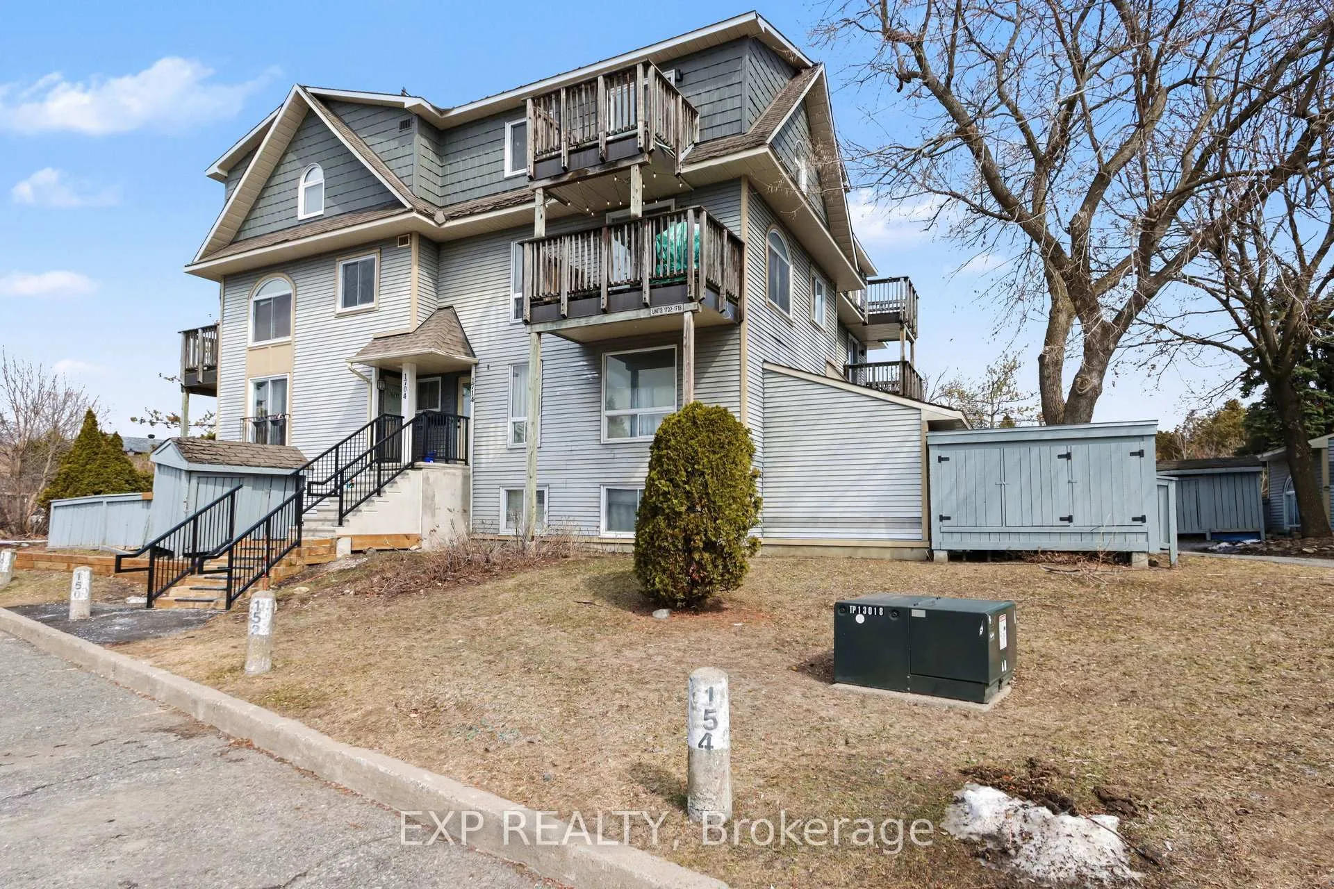 Front of Unit 55, 1714 Tanguay Court