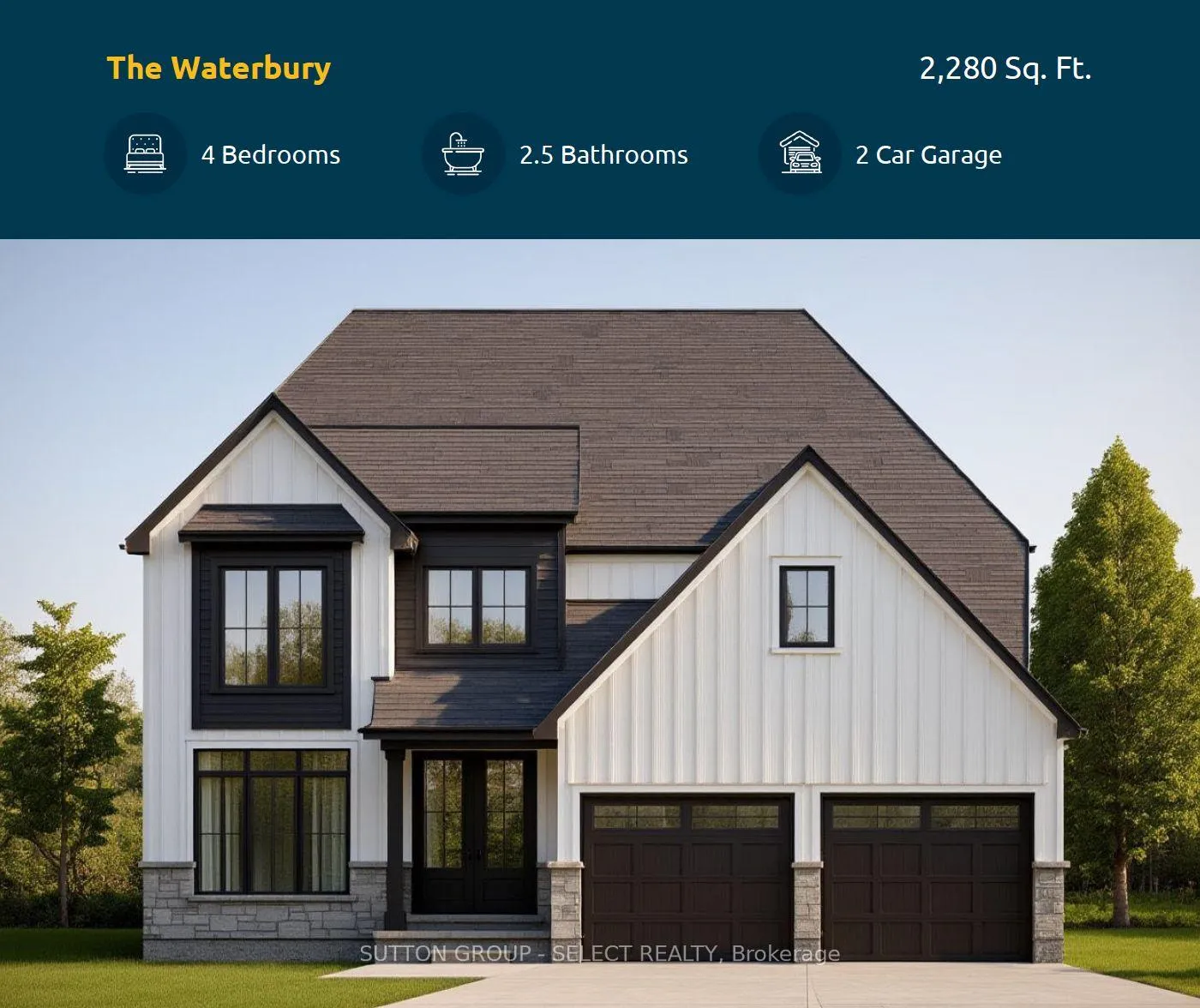 Front of LOT 43 Woodland Walk