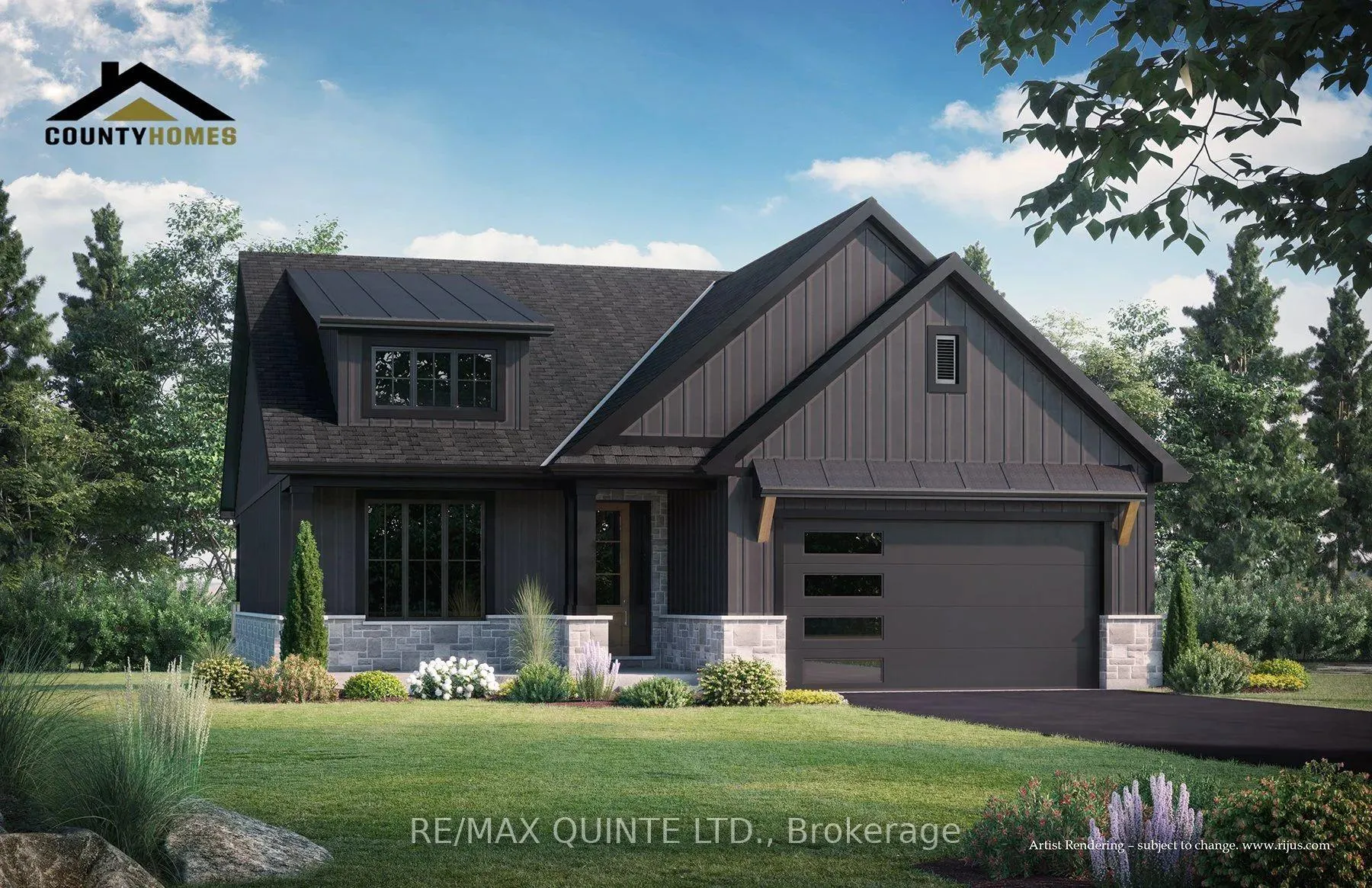 Front of 8 Deerview Drive