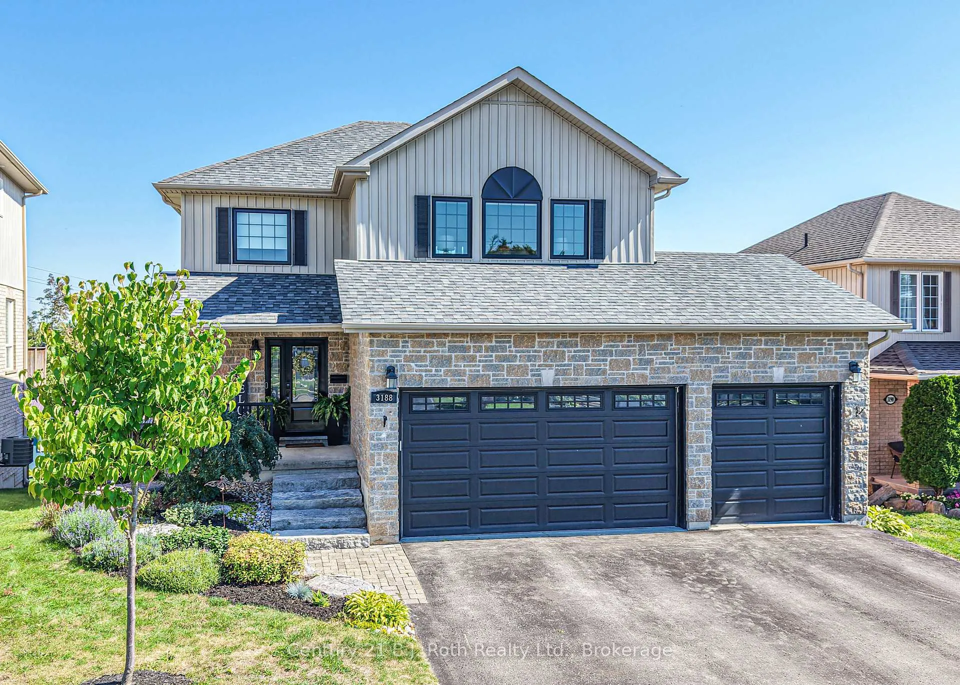 Front of 3188 Bass Lake Side Road E