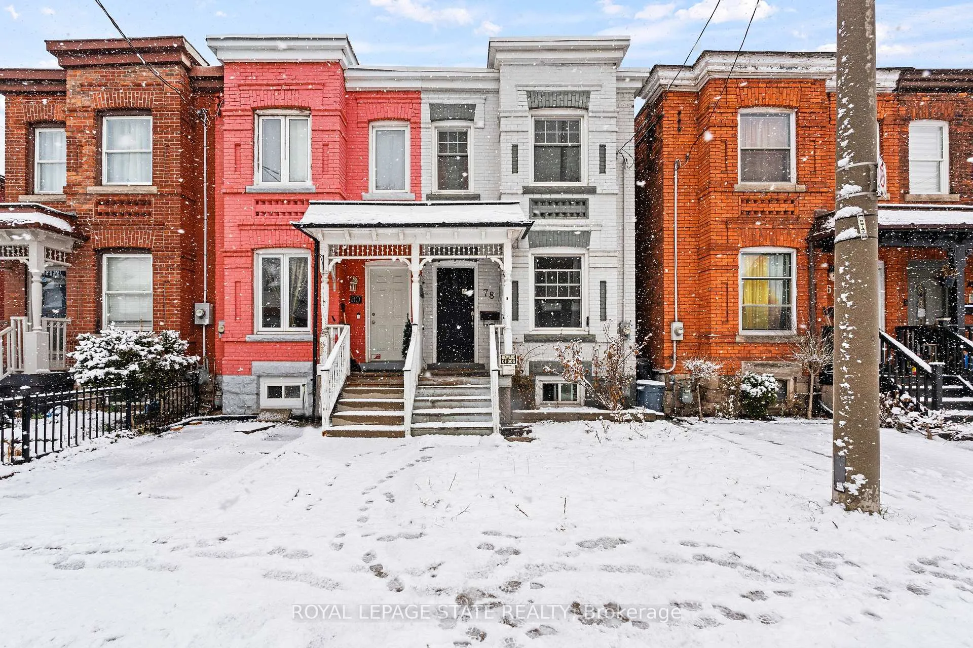 Front of 78 Clyde Street E
