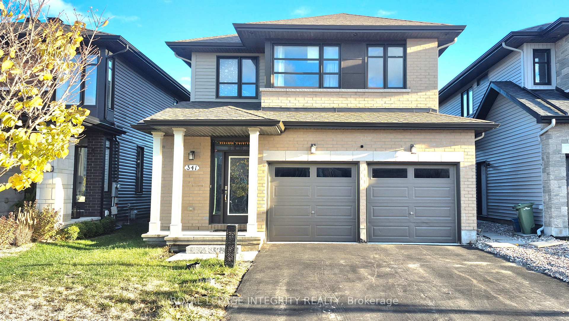 Front of 341 Haliburton Heights