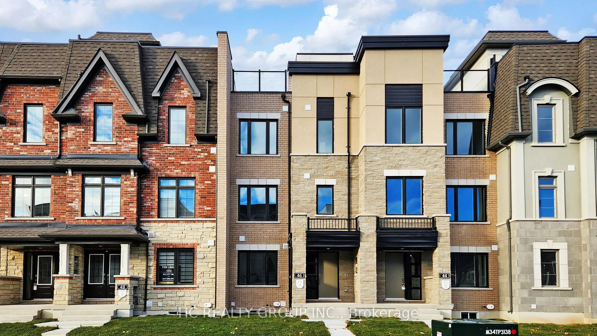 Front of 46 York Downs Boulevard