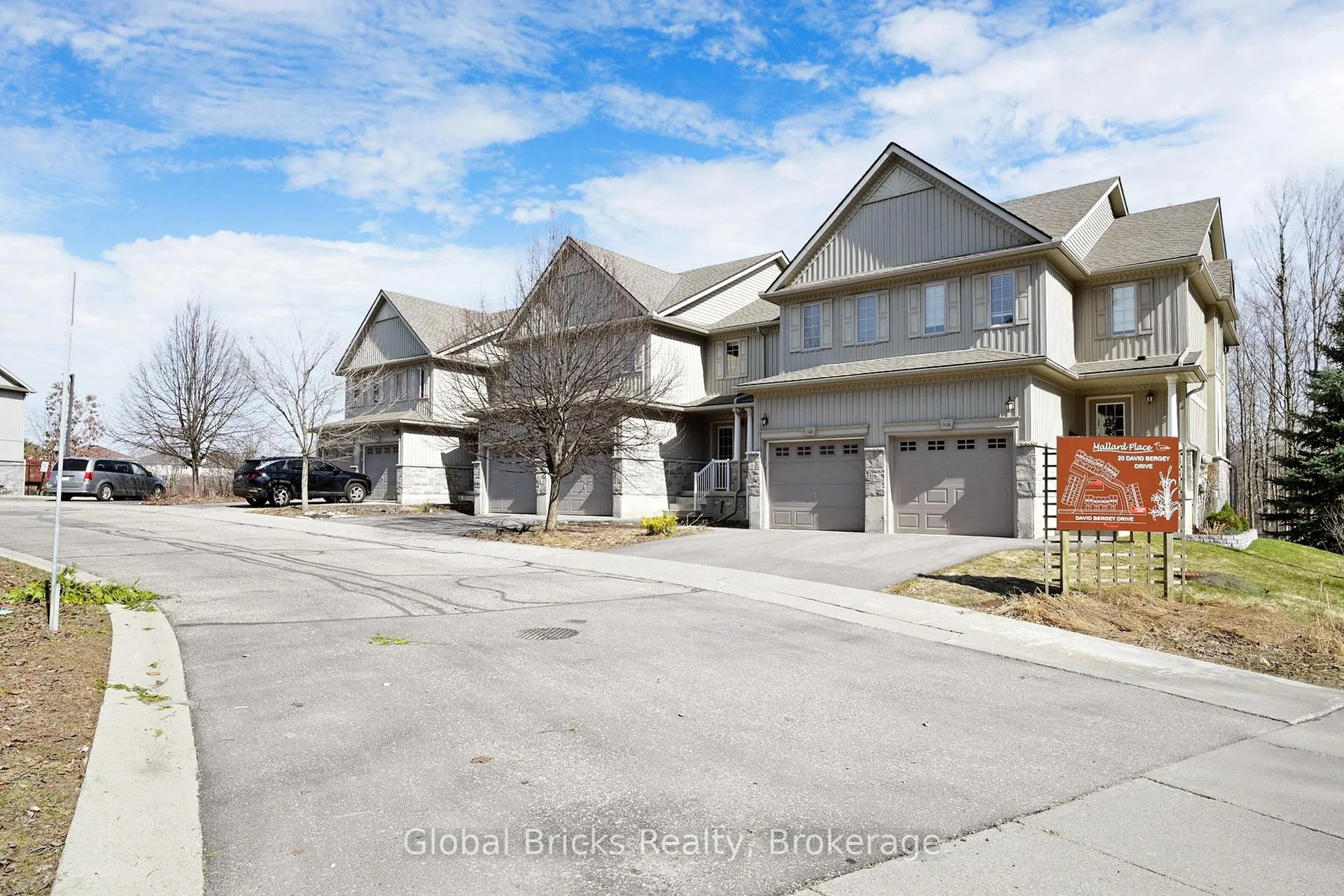 Front of Unit D24, 20 David Bergey Drive