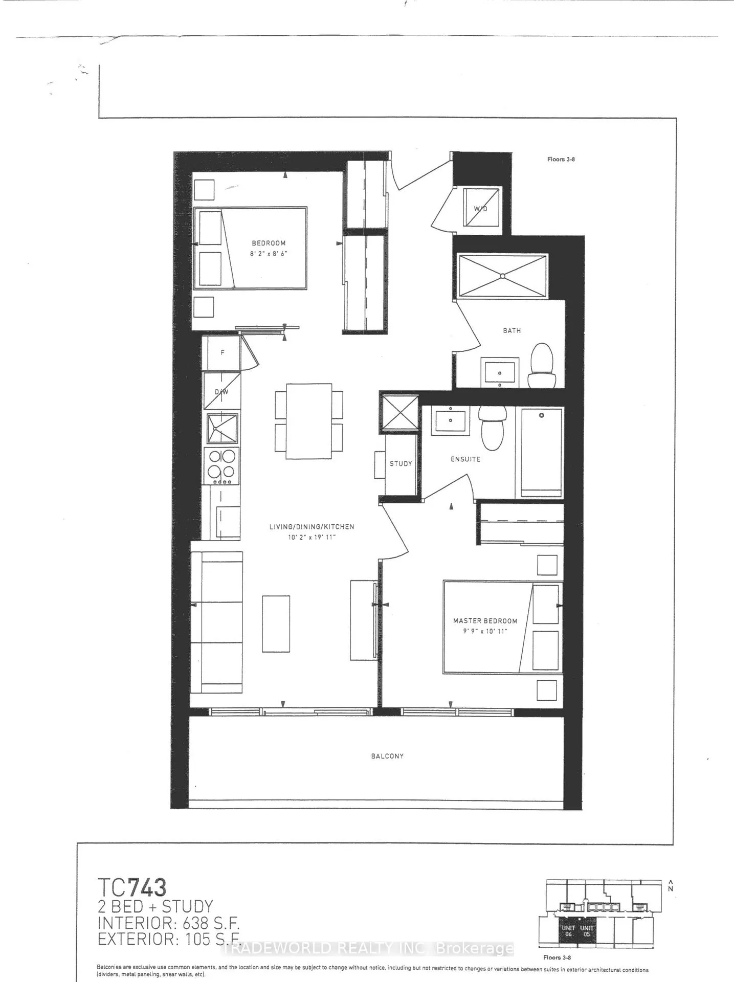 Photo 16 of Unit 805, 5 Buttermill Avenue, Vaughan, Concord — HOMEH